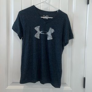 Under Armour Dark Gray Size Medium T Shirt